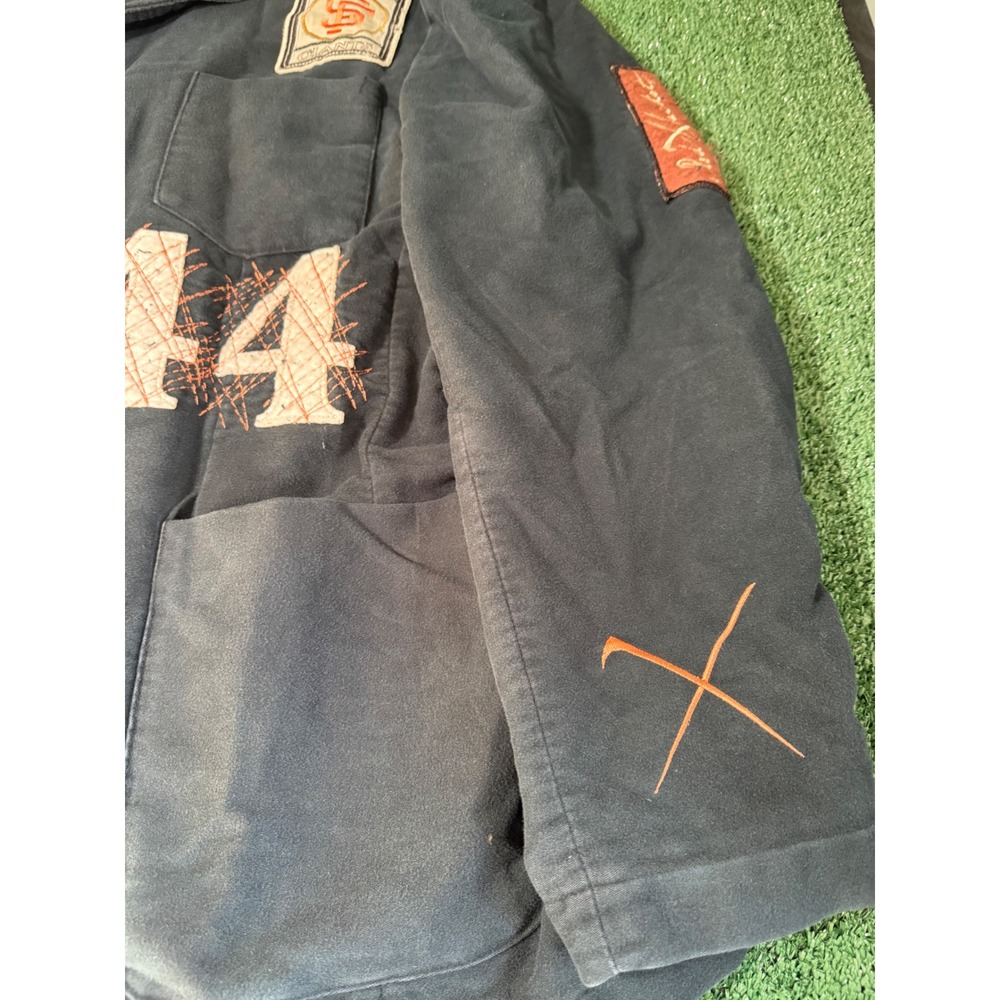Pikwakwad San Francisco‎ Giants Stitched Patch Jacket Men Large - Picture 4 of 7